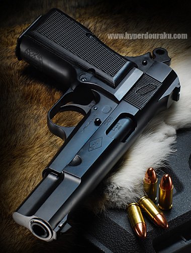 ブローニング ハイパワーM1935 カナディアン タナカ ガスガン エアガン