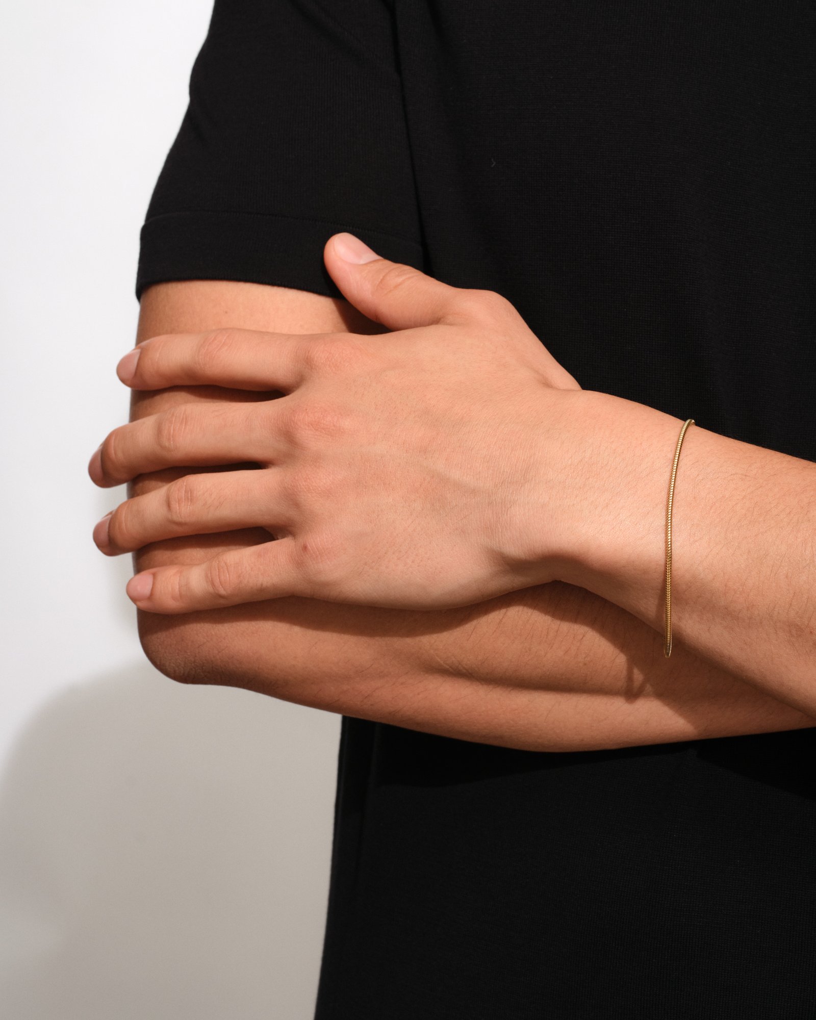 Bo Bracelet Slim Gold - Tom Wood Project Official Online Store