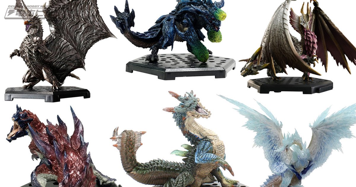 モンハン』クシャルダオラ、ラギアクルス、メル・ゼナなどのフィギュア