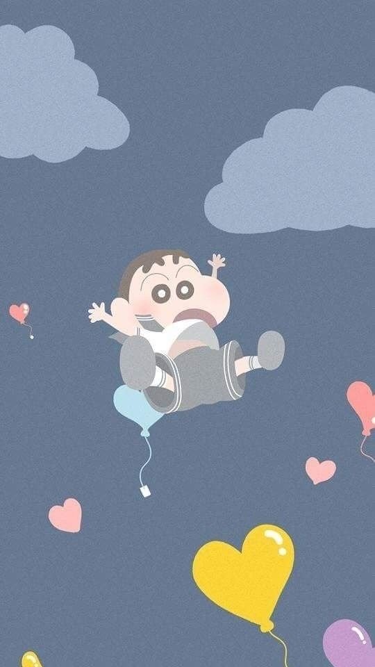 携帯電話の背景/ロック画面クレヨンしんちゃん[クレヨンしんちゃん