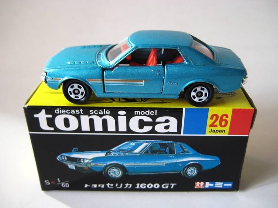 Amazon.co.jp: 黒箱復刻トミカ セリカ 1600 GT トミカ30周年記念 絶版