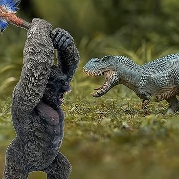 Amazon.com: Gemini&Genius Rampage Toys Gorilla with 2Pcs