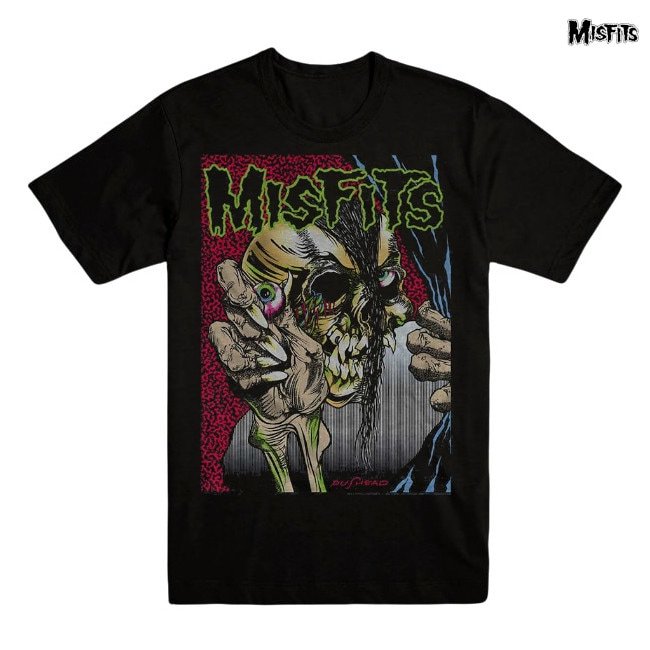Misfits / ミスフィッツ - PUSHEAD Tシャツ (ブラック) | Tシャツ
