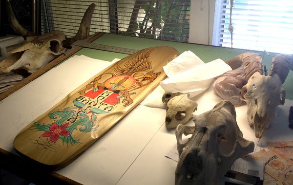 BDS ブルドック フィッシュ アートデッキ デッキ 】BULLDOG SKATES LTD