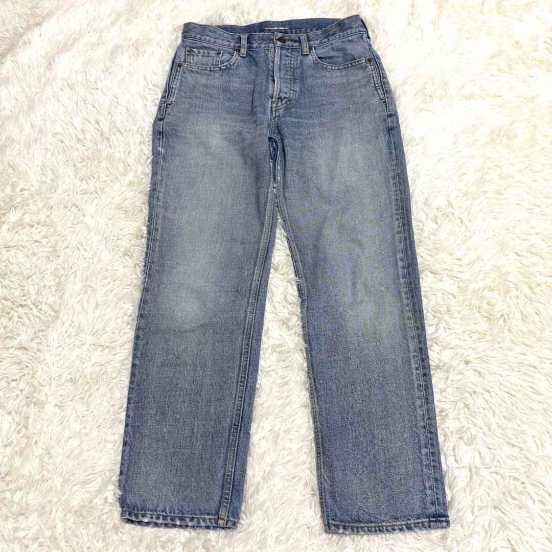 【美品】SAINT LAURENT　デニム　カサンドラ　刺繍　2021 28