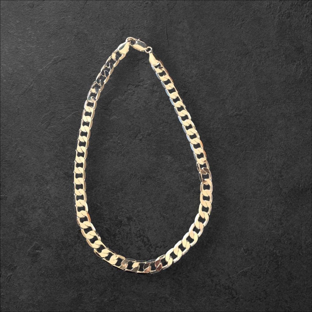 極太12ｍｍ 刻印 925スターリングシルバーネックレス 55ｃｍ 04.jpg