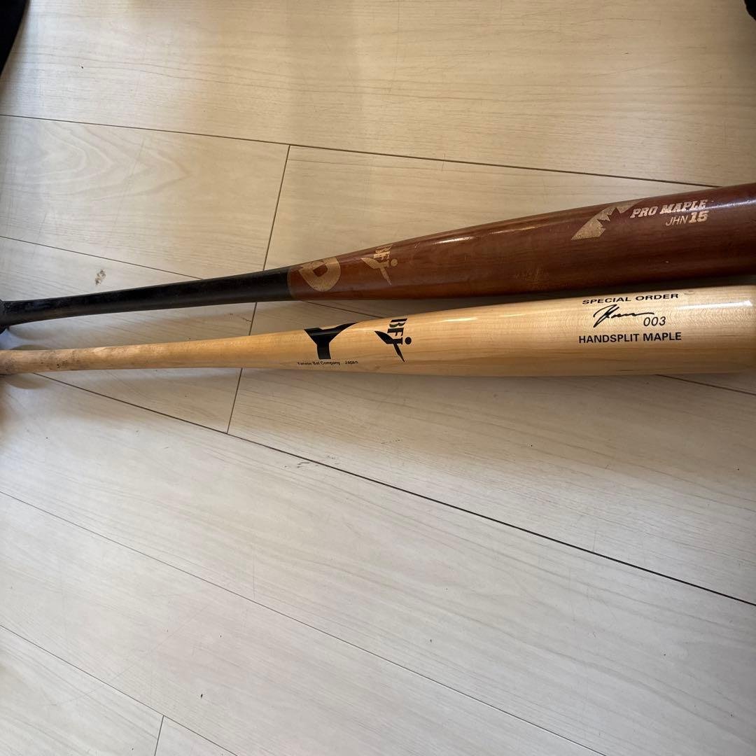 特注ハンドスプリットメイプルバット