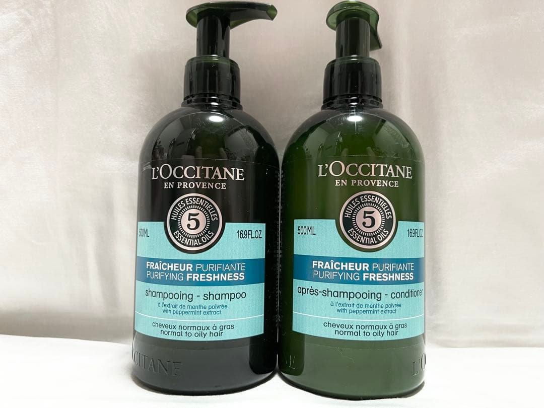 ロクシタン ピュアフレッシュネスシャンプー&コンディショナーセット