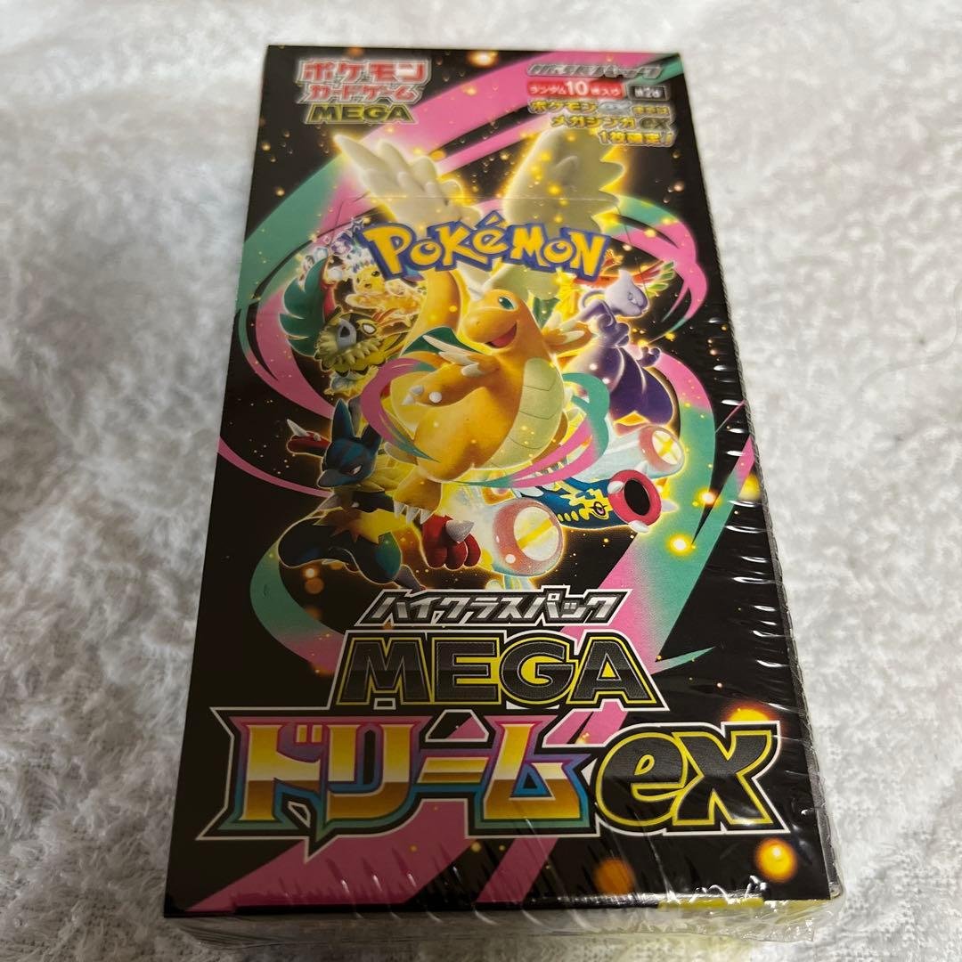ポケモンカードゲーム メガドリームEX 未開封 ポケモンカードゲーム 【シュリンク付き未開封品】ポケモンカード