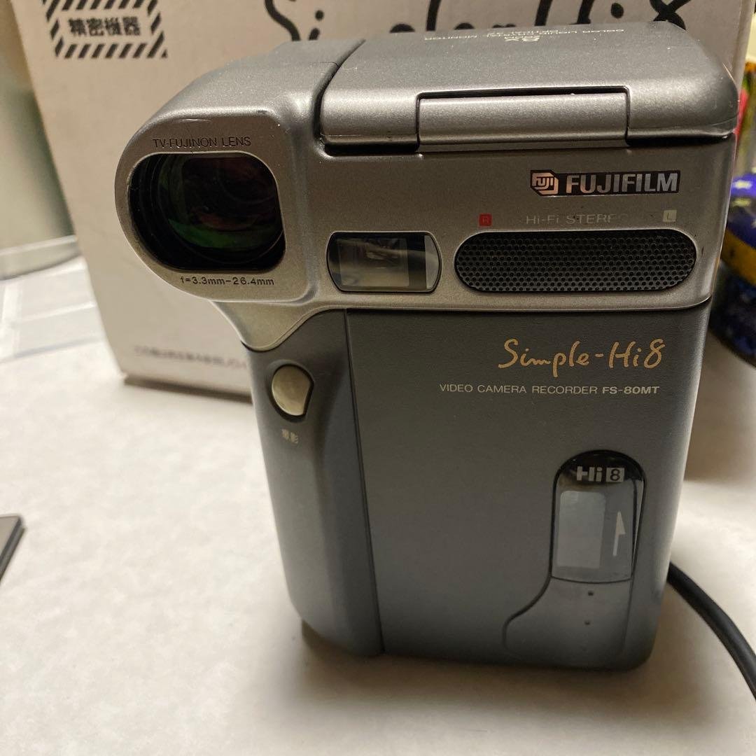 FUJIFILM 液晶付きSimple-Hi8 ビデオカメラ FS-80MT ② FUJIFILM FS-80MT Simple-Hi8 ビデオカメラ ジャンク品 - メルカリ