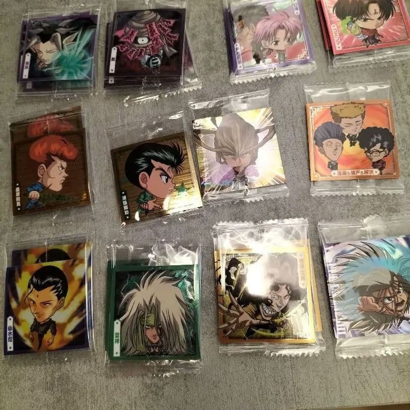 幽遊白書 ウエハースシール即購入禁止 幽遊白書 #にふぉるめ シール☆ウエハースが12月に発売決定✨ ＼ 幽助