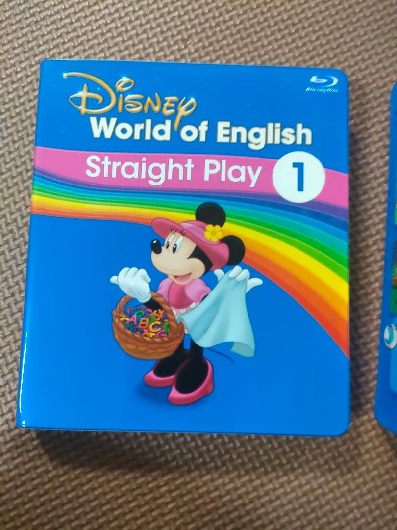 ディズニー英語　DWE Straight Play Blu-ray 12巻セット